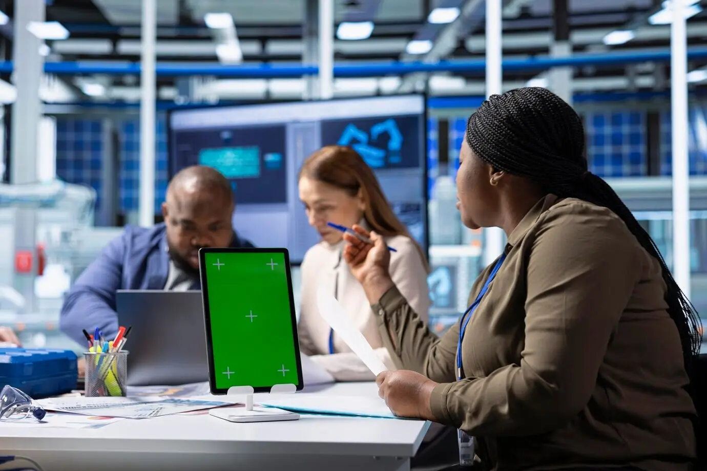 Акционеры используют макет планшета для прогнозирования доходности и оценки осуществимости сделки.